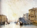 Venice Canvas Paintings - The Grand Canal, Venice